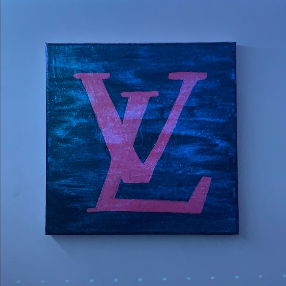 Louis Vutton logo Painting
